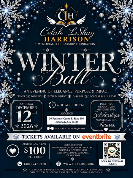 Celah LeShay Harrison Memorial Scholarship Winter Ball