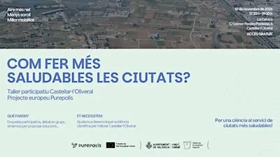Taller PUREPOLIS: Com fer més saludables les ciutats?