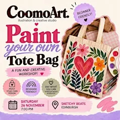 Paint Your Own Tote Bag Workshop