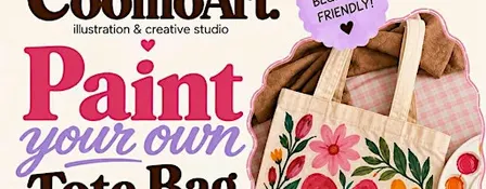 Paint Your Own Tote Bag Workshop