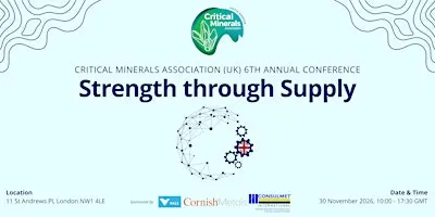 CMA (UK) 6th Annual Conference: Strength through Supply
