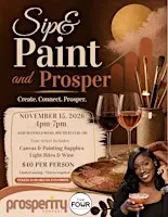 Sip, Paint & Prosper: A Creative Self-Care Experience | Cleveland, OH