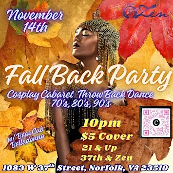 Fall Back Cosplay Cabaret Dance Party