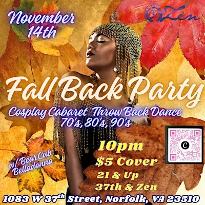 Fall Back Cosplay Cabaret Dance Party