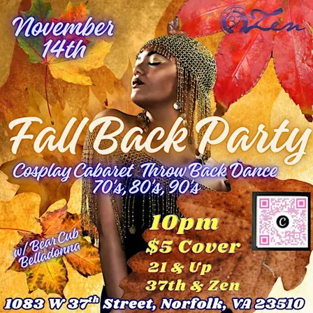Fall Back Cosplay Cabaret Dance Party