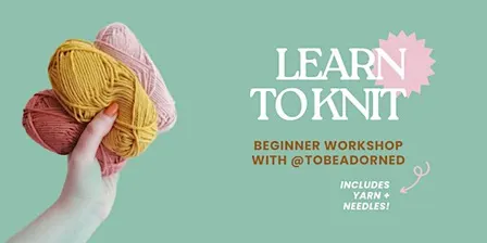 Learn to Knit workshop