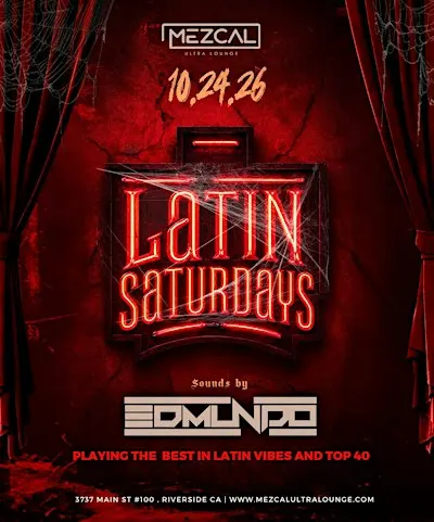Saturday inside Mezcal Nightclub - Reggaeton, Hip-Hop, Top 40, House