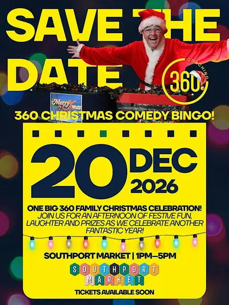 360 Christmas Comedy Bingo