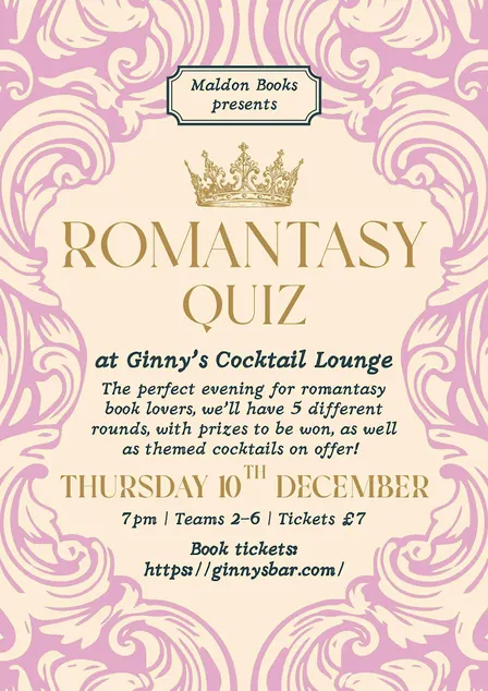 Romantasy Quiz at Ginny's