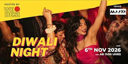 Wedesi Fridays - Diwali in Berlin Night Edition 2026