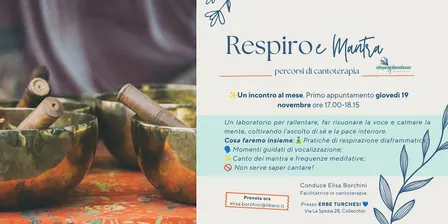 Respiro e Mantra, Percorsi di Cantoterapia