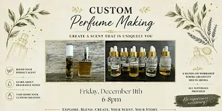 Custom Perfume Making Workshop