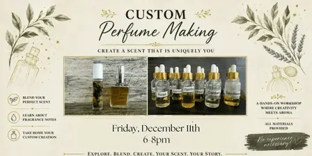 Custom Perfume Making Workshop