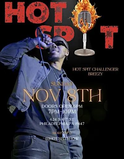 Hot Spit Show w/ open mic Hot Spit Challenge Night