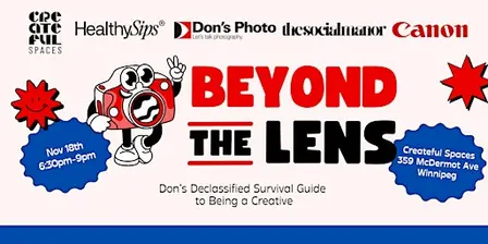 Beyond the Lens: Don's Declassified Survival Guide to Being a Creative
