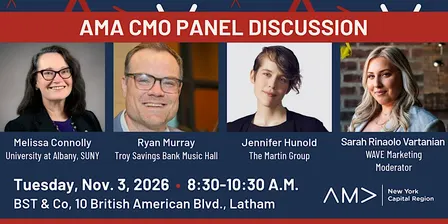 AMA Capital Region CMO Panel Discussion