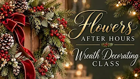 Christmas Wreath Making Class