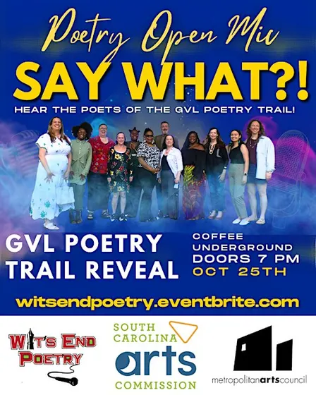 GVL Poetry Trail Celebration at Say What!