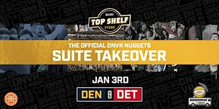 DNVR Nuggets Suite Takeover vs The Detroit Pistons at Ball Arena