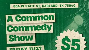 Common IMPROV Show - BYOB!