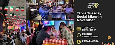 Toronto Event Hub: Trivia Tuesday Social Mixer in November