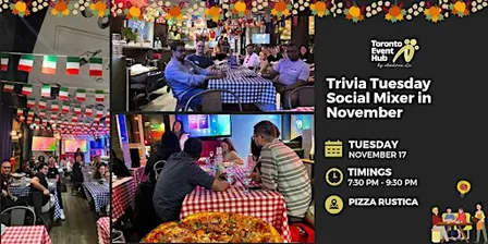 Toronto Event Hub: Trivia Tuesday Social Mixer in November