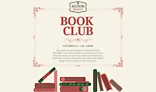 November Book Club at The Manor on Rosedale