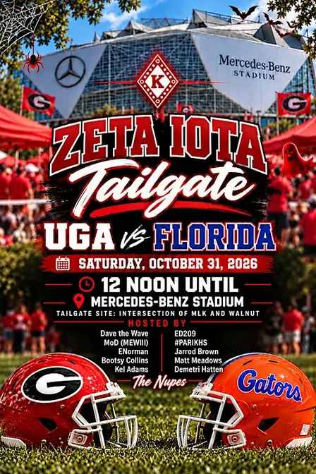 Zeta Iota Tailgate - UGA vs Florida