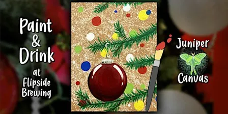 Paint & Drink at Flipside Brewing: Ornament