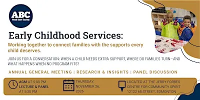 Early Childhood Services: Bridging the Gaps