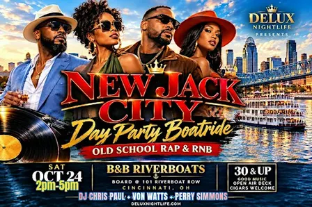 NEW JACK CINCY : Oldschool  RnB & Hip Hop Holiday Party