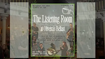 The Listening Room at Oliveira's Cafe