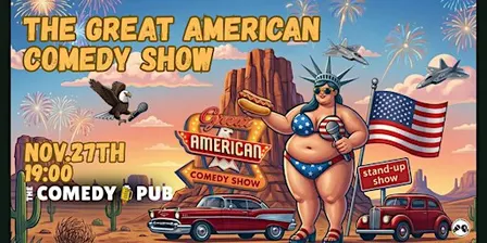 The Great American Comedy Show | English Stand-Up Comedy Vienna