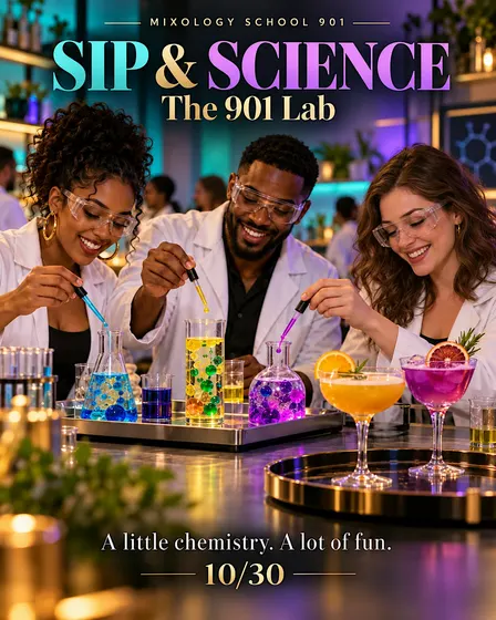 Sip and Science - Mixology 901 Lab