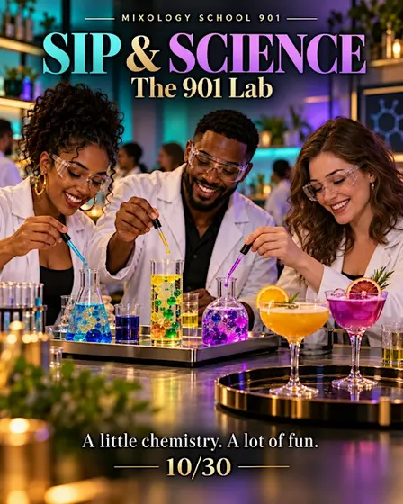 Sip and Science - Mixology 901 Lab