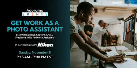 Get Work as a Photo Assistant: Learn the Skills & Get Hands-On Experience