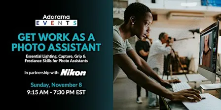 Get Work as a Photo Assistant: Learn the Skills & Get Hands-On Experience