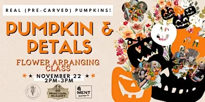 Pumpkins & Petals Flower Arranging Class