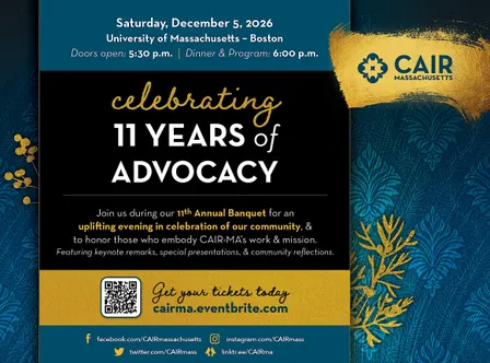 CAIR-MA Annual Banquet