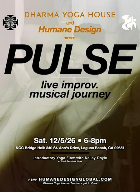 PULSE LIVE × Dharma Yoga House: Yoga Flow Dance Jam at Bridge Hall