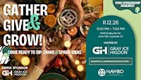 Gather, Give & Grow: An Evening of Gratitude and Connection