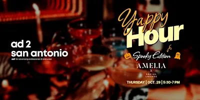 Ad 2 San Antonio Yappy Hour: Spooky Edition