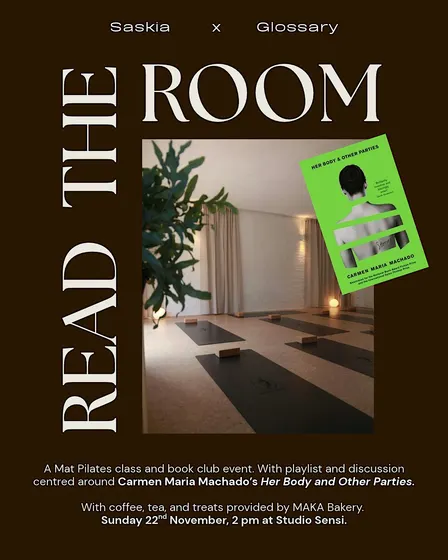 Read the Room: a Mat Pilates class and book club event