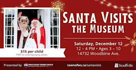Santa Visits the Museum