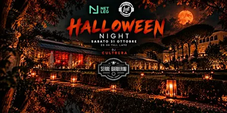 Halloween Night | Social Dinner & Party @Serre Barberini | NetLeg & Lost In