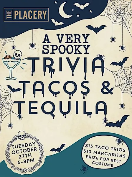 A very Spooky Trivia, Tacos and Tequila