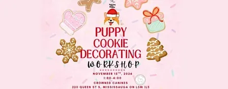 Puppy Cookie Decorating Workshop