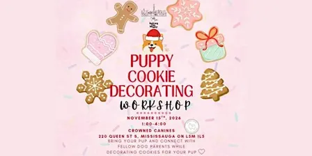 Puppy Cookie Decorating Workshop