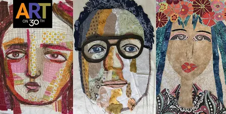 THU AM - Fabric Self-Portraits: a special workshop with Cappie Geis