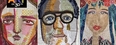 THU AM - Fabric Self-Portraits: a special workshop with Cappie Geis